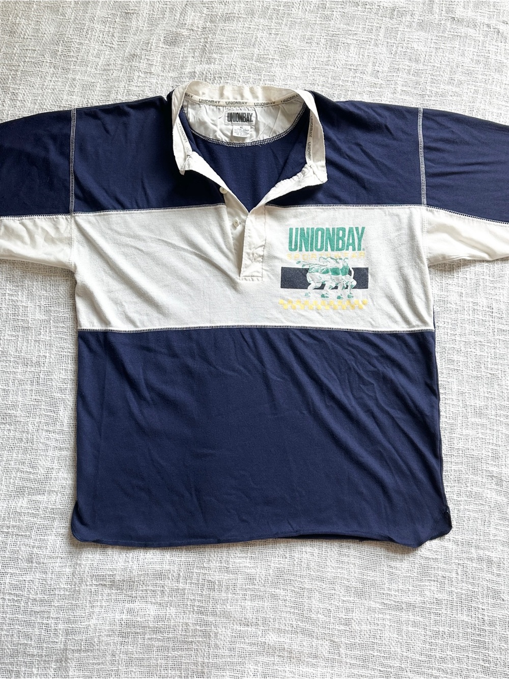 UnionBay Sportswear Y2K Vintage Polo Tee 🏅 Size XL